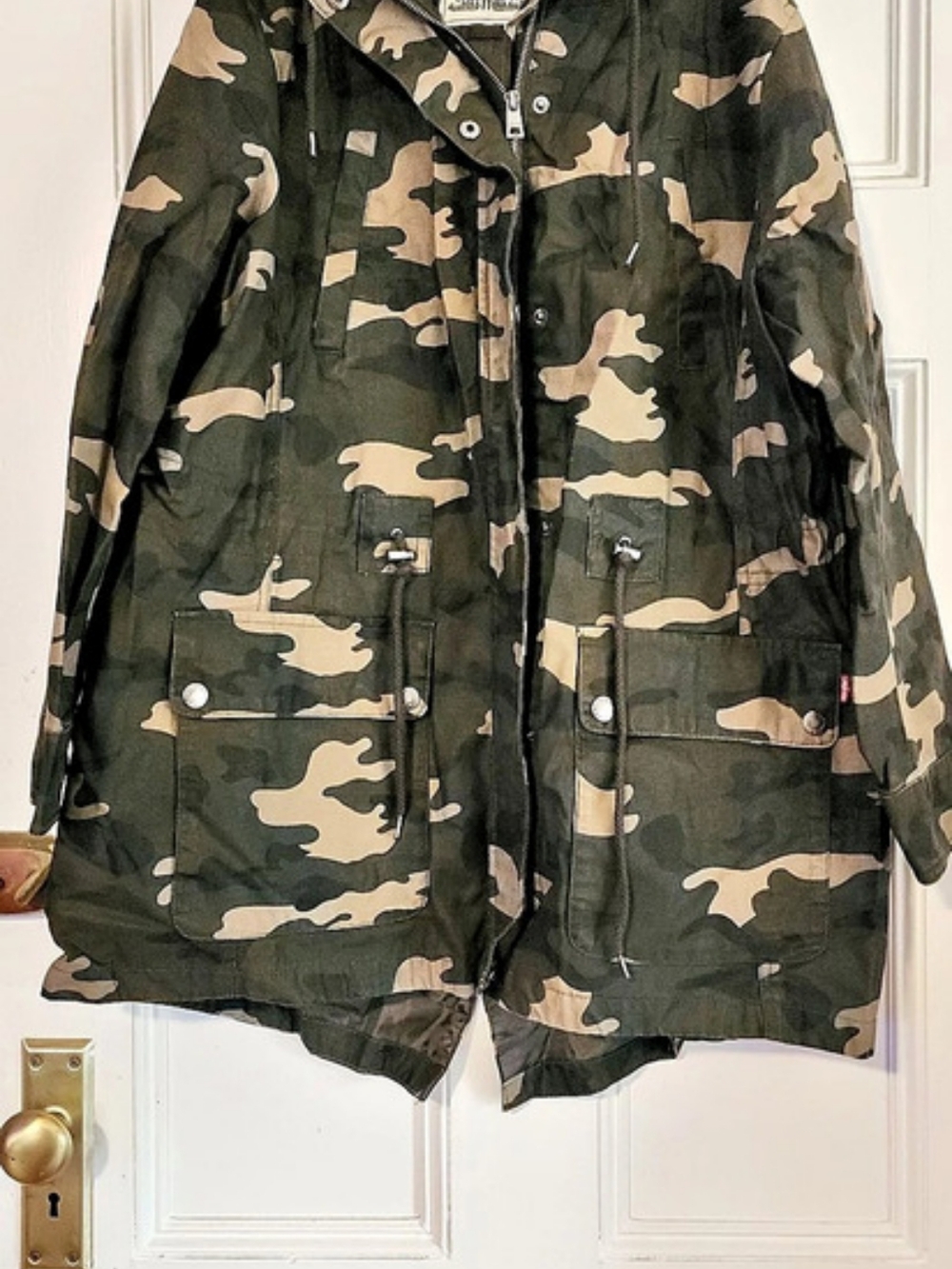 Levi Strauss & Co. Camo Utility Jacket in Green & Brown Like New